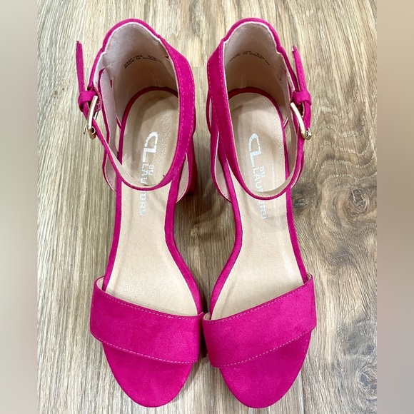 CL by Laundry Go On 2 Dress Sandal Fuchsia Size 6 LNC - Picture 7 of 7